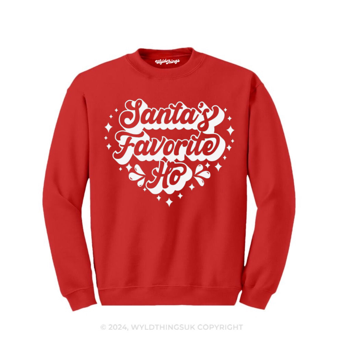 SANTA'S FAVOURITE HO SWEATSHIRT