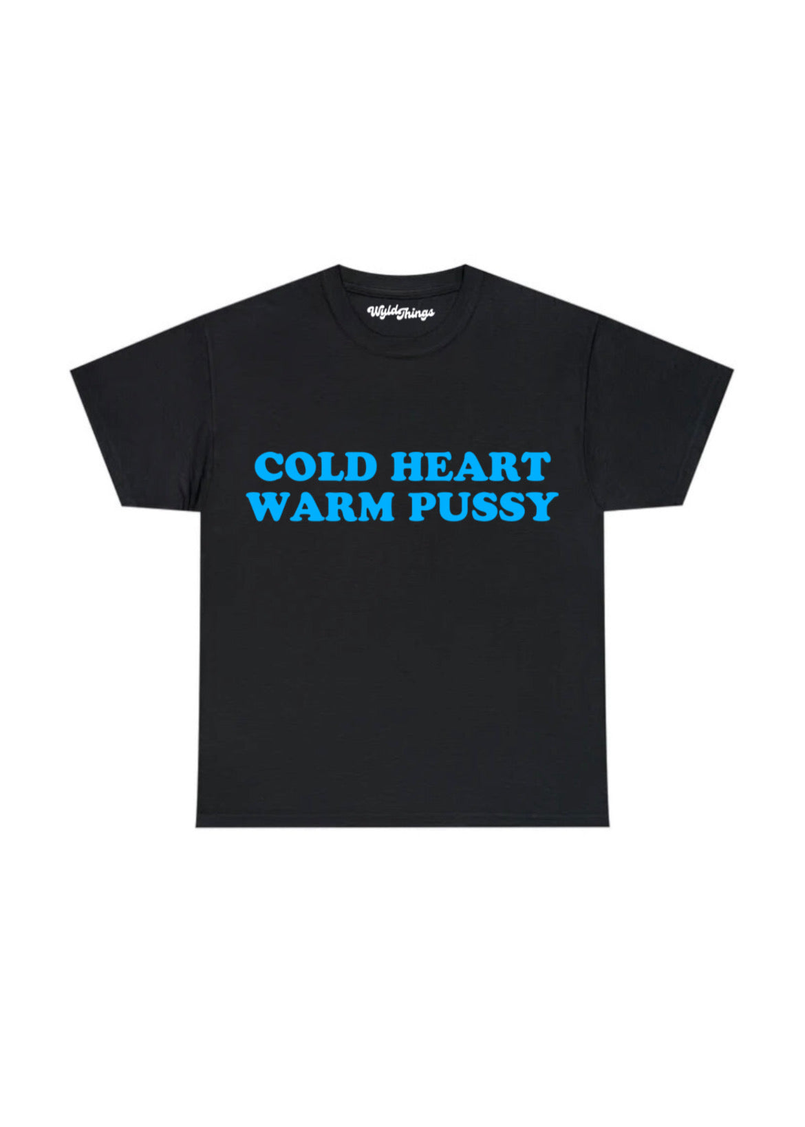 COLD HEART WARM PUSSY T-SHIRT