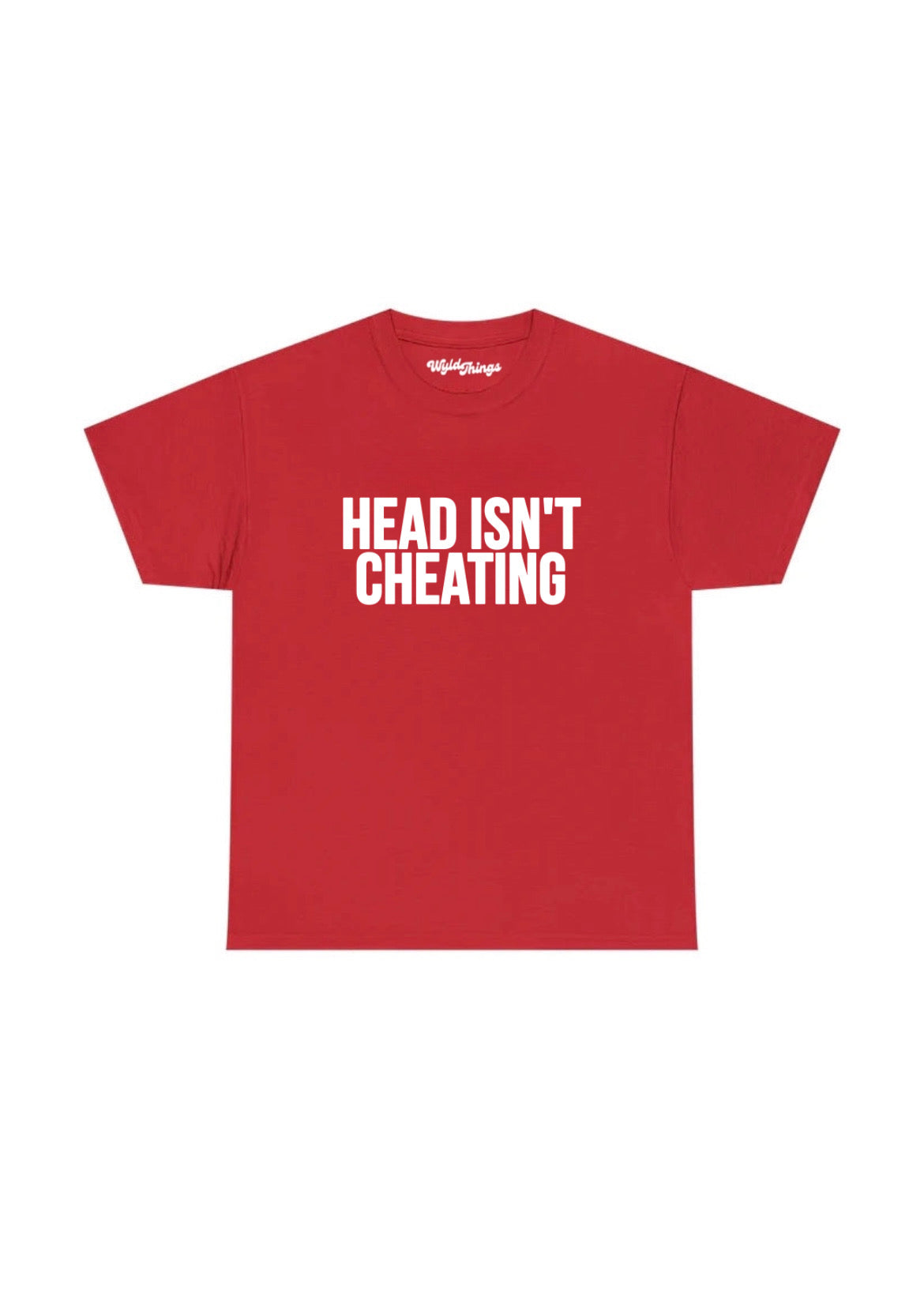 HEAD ISN'T CHEATING T-SHIRT