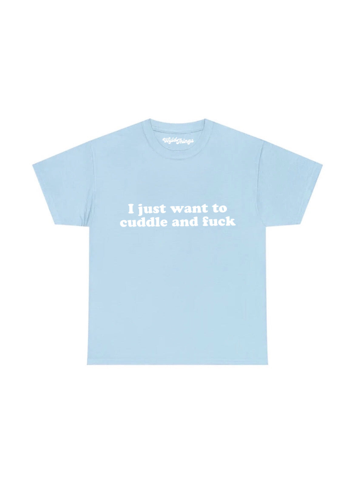 I JUST WANT TO CUDDLE T-SHIRT