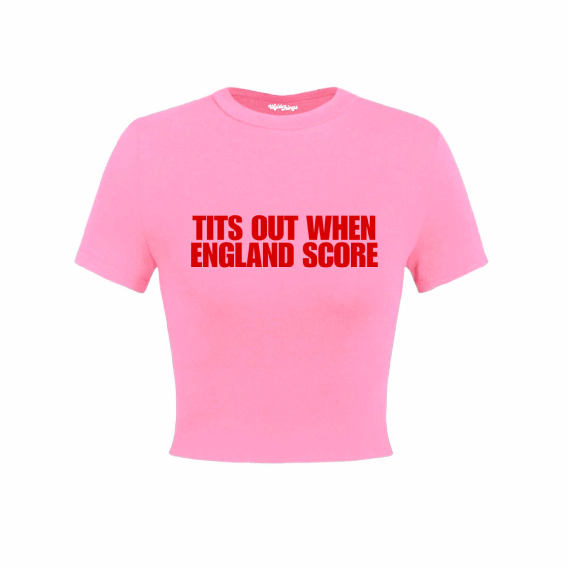 TITS OUT WHEN ENGLAND SCORE CROP TOP