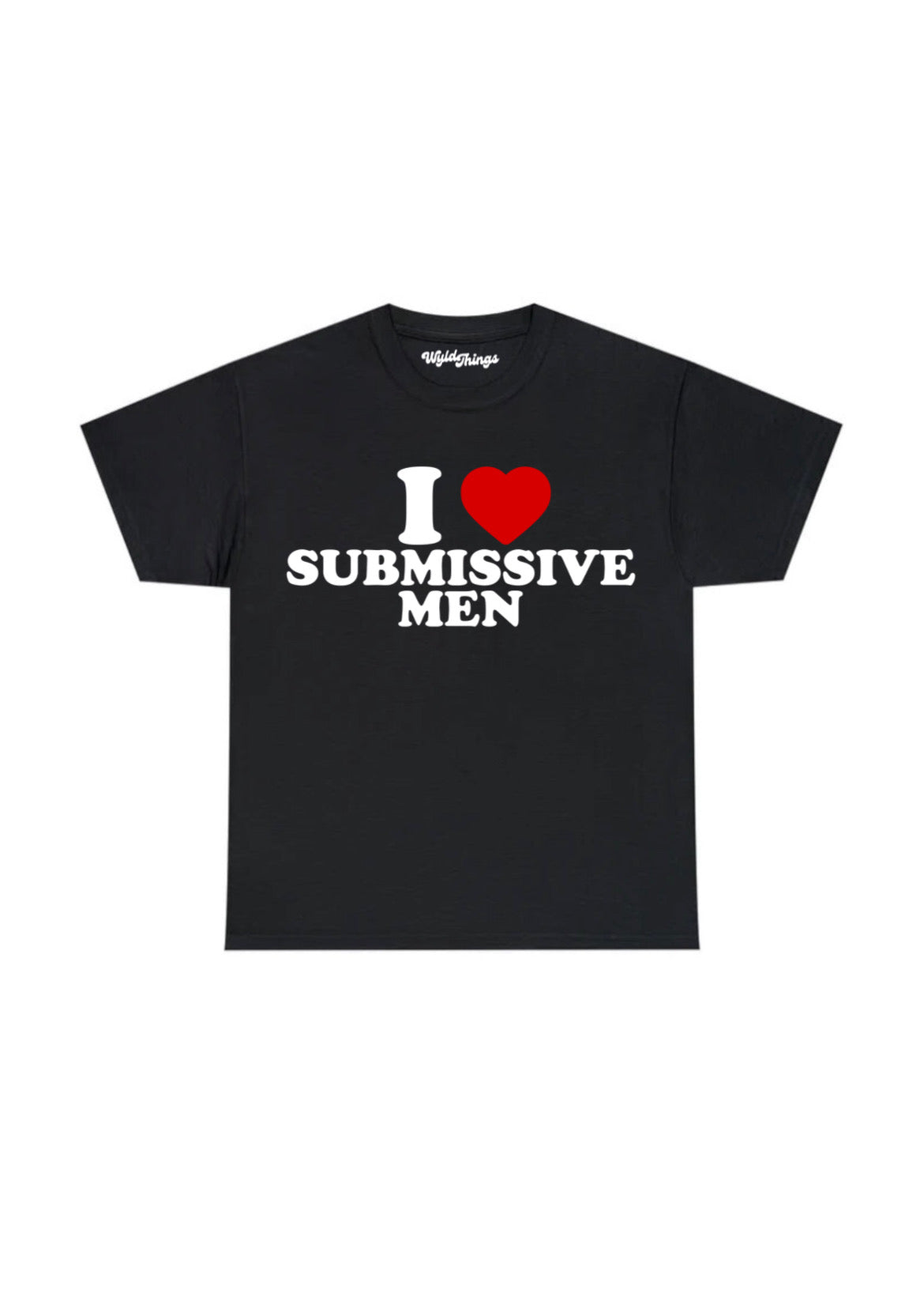 I LOVE SUBMISSISVE MEN T-SHIRT