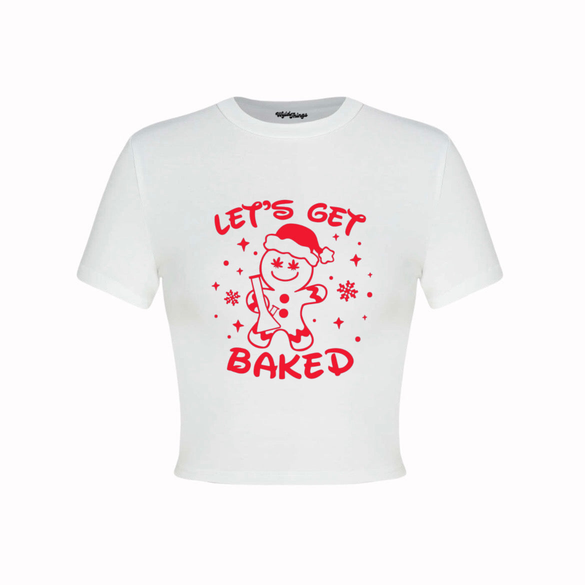 LETS GET BAKED CROP TOP