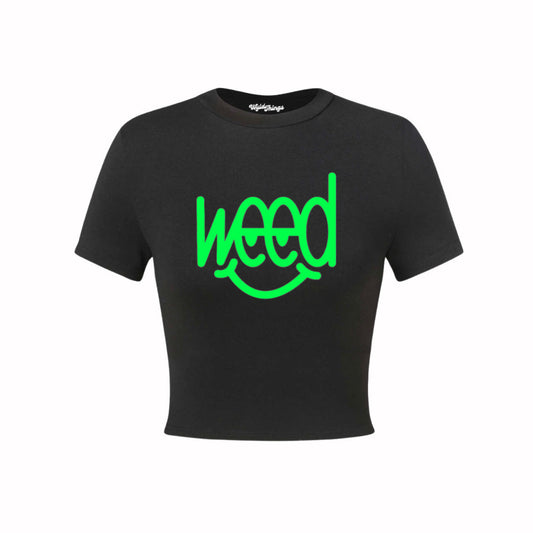 WEED CROP TOP