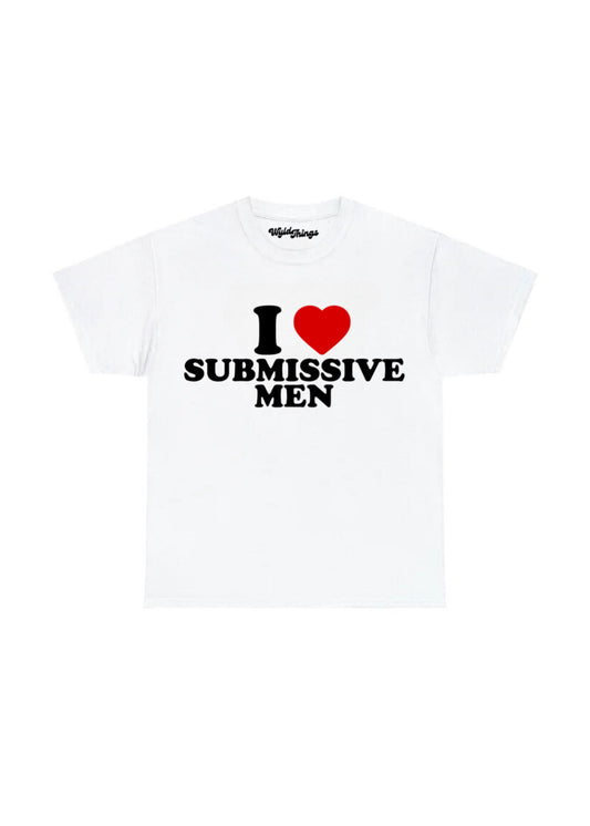 I LOVE SUBMISSISVE MEN T-SHIRT