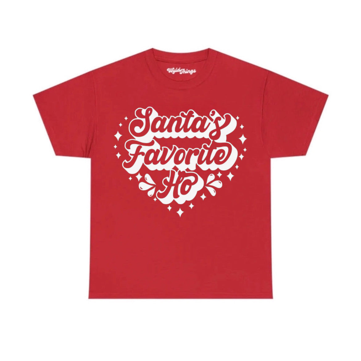 SANTA'S FAVOURITE HO T-SHIRT