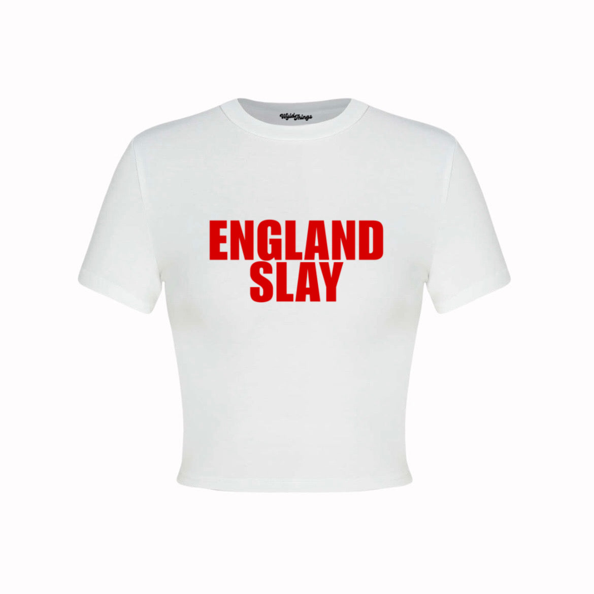 ENGLAND SLAY CROP TOP