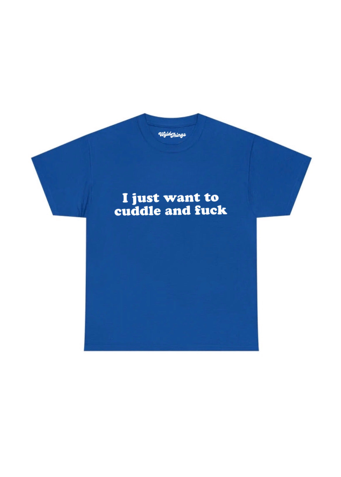 I JUST WANT TO CUDDLE T-SHIRT