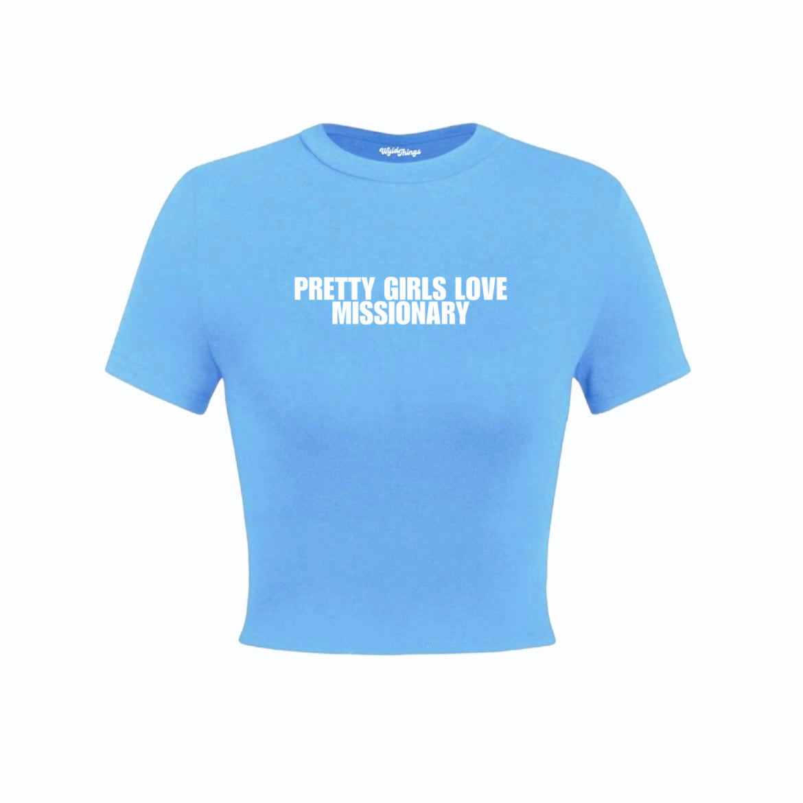 PRETTY GIRLS LOVE MISSIONARY CROP TOP