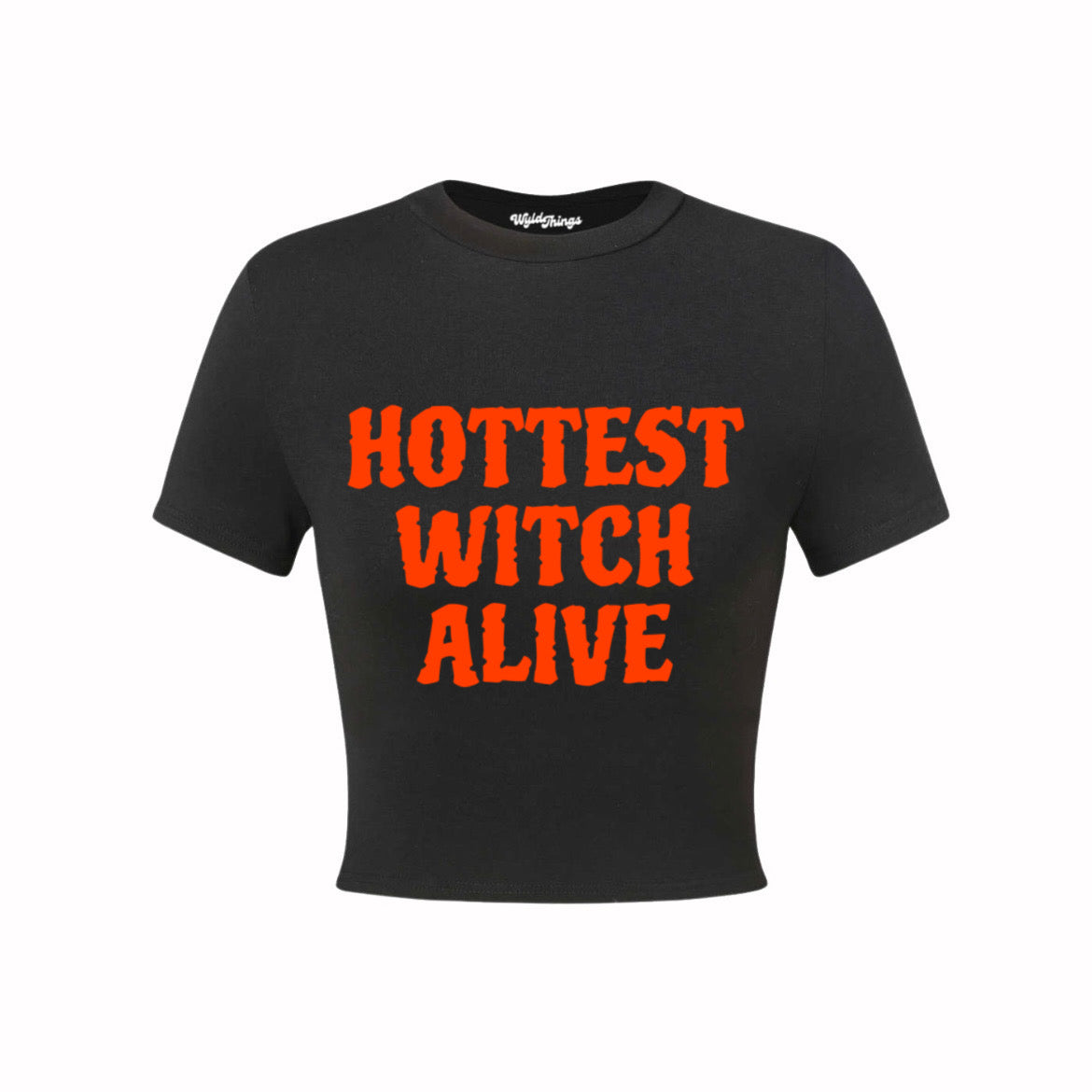 HOTTEST WITCH ALIVE CROP TOP