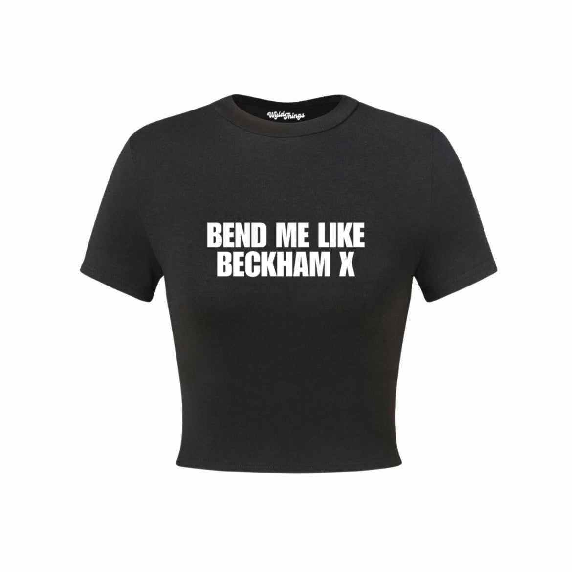 BEND ME LIKE BECKHAM CROP TOP