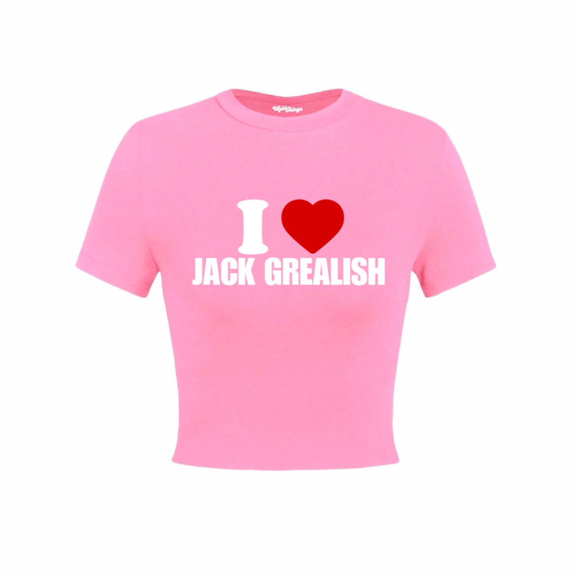 I LOVE JACK GREALISH CROP TOP