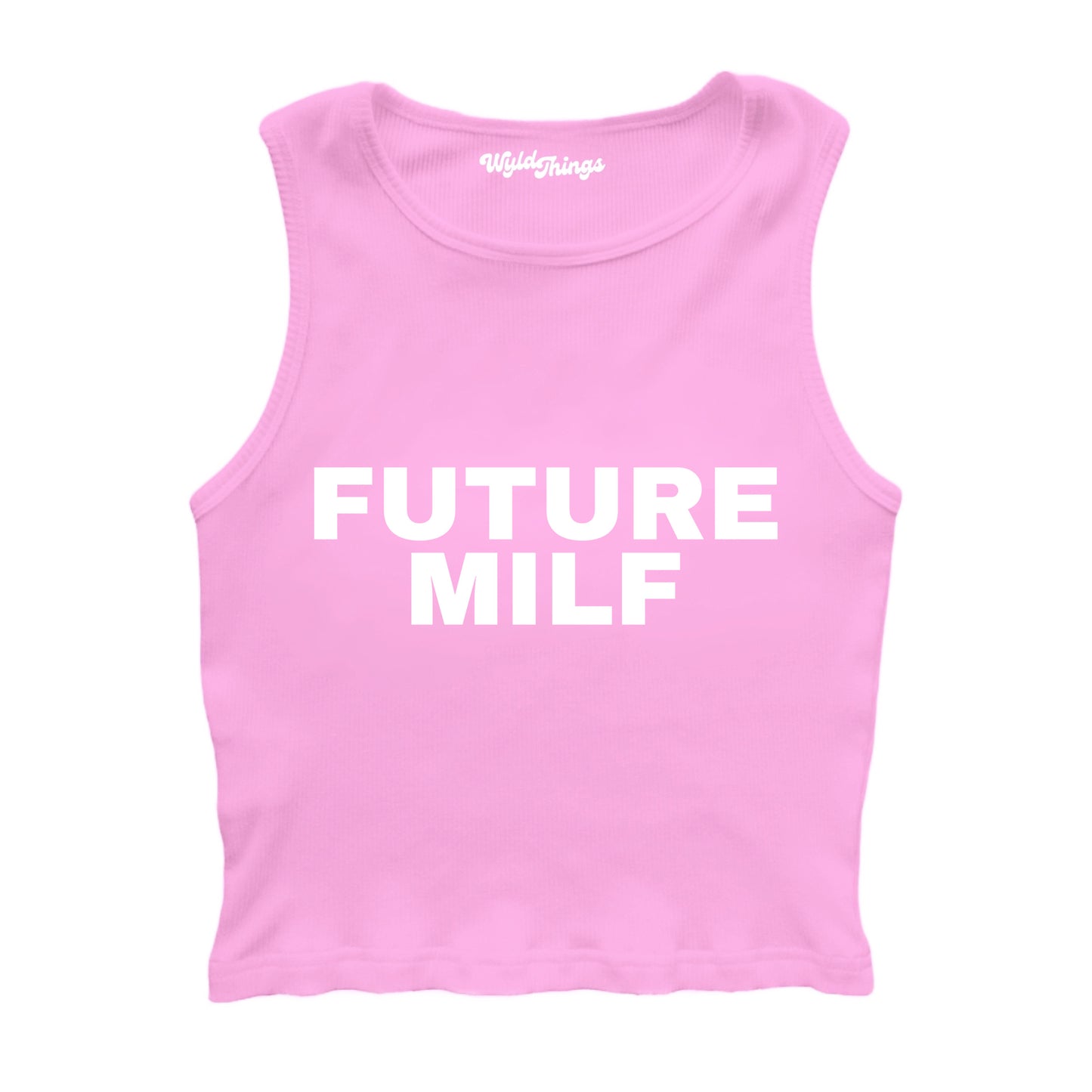 FUTURE MILF CROPPED TANK TOP