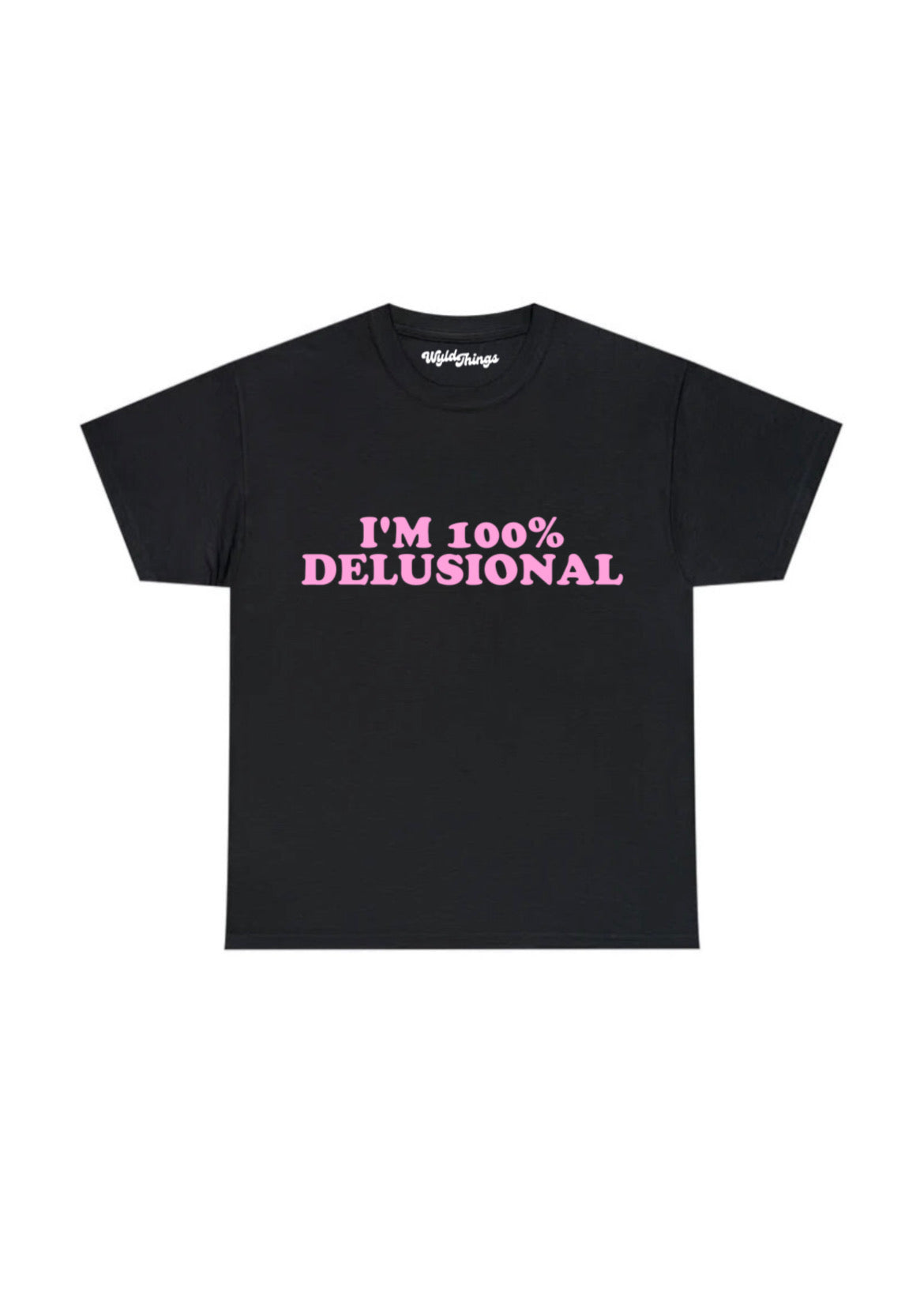 I’M 100% DELUSIONAL T-SHIRT