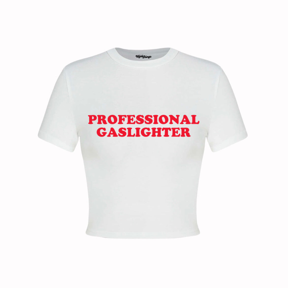 PROFESSIONAL GASLIGHTER CROP TOP