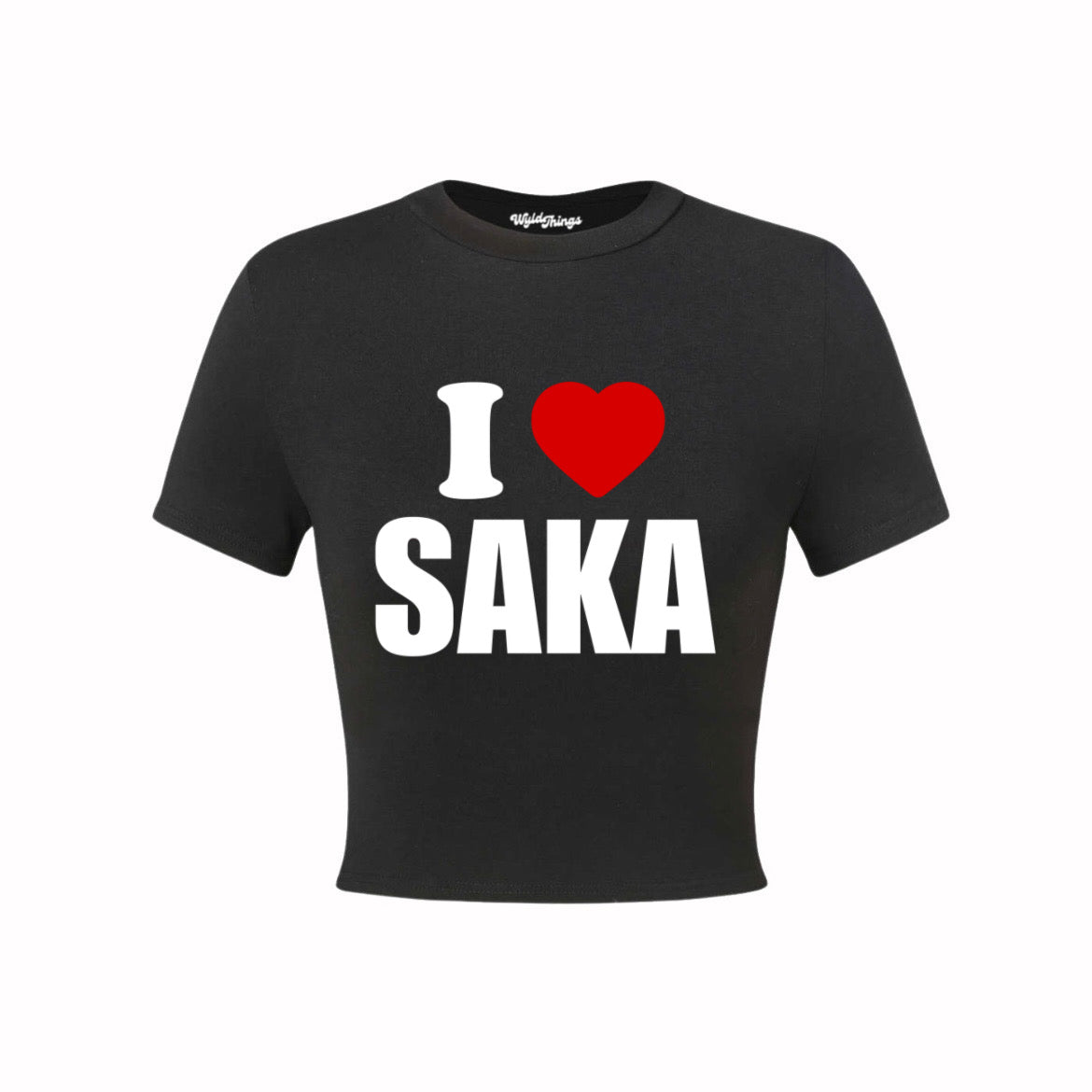 I LOVE BUKAYO SAKA CROP TOP