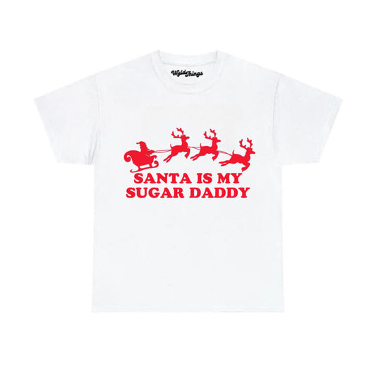 SANTA IS MY SUGAR DADDY T-SHIRT