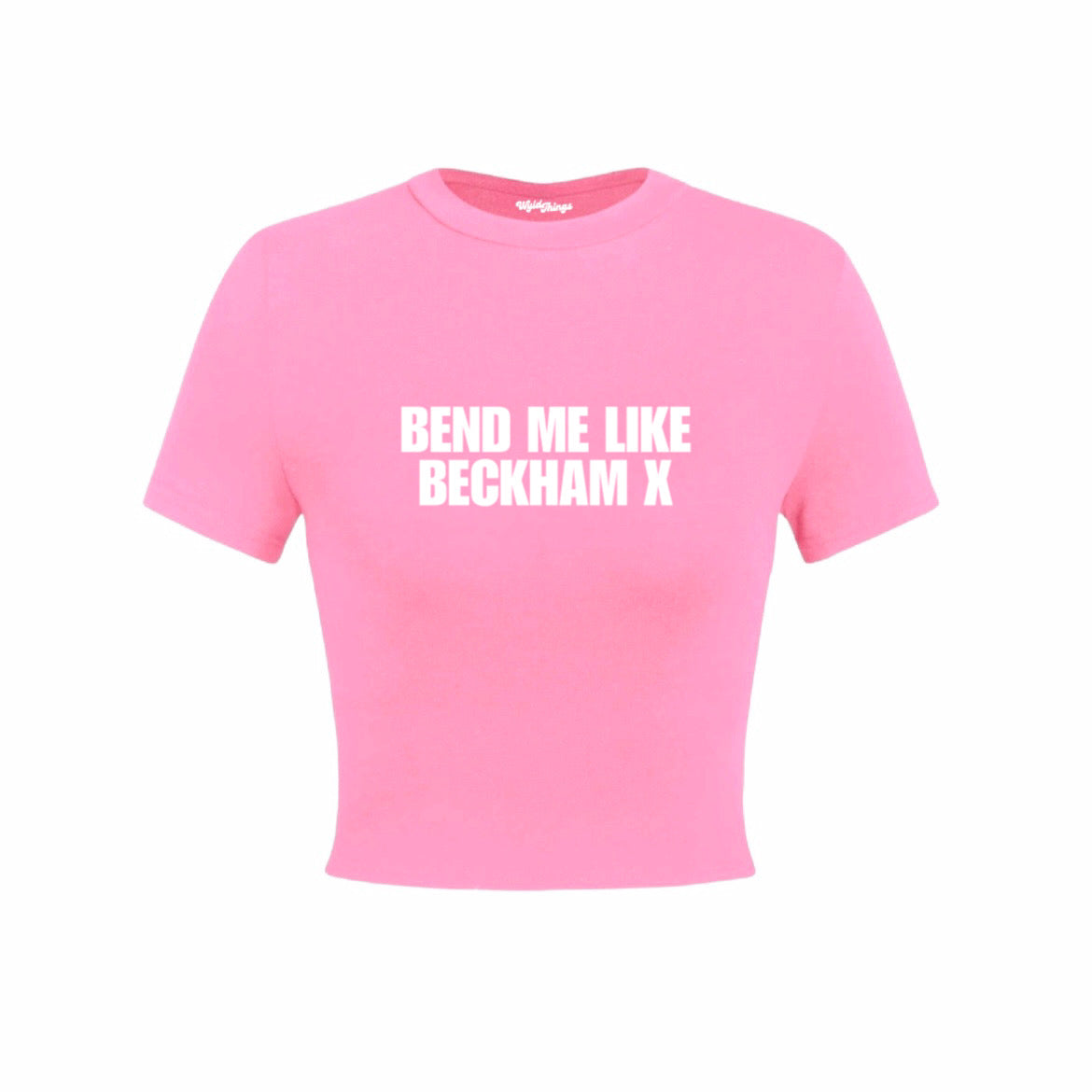 BEND ME LIKE BECKHAM CROP TOP