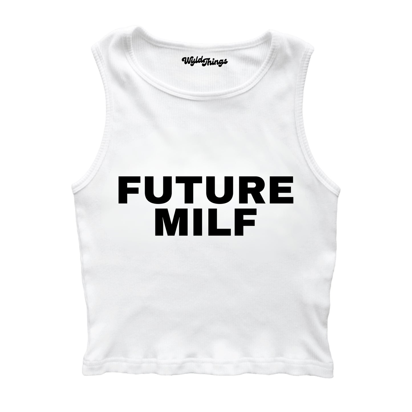 FUTURE MILF CROPPED TANK TOP