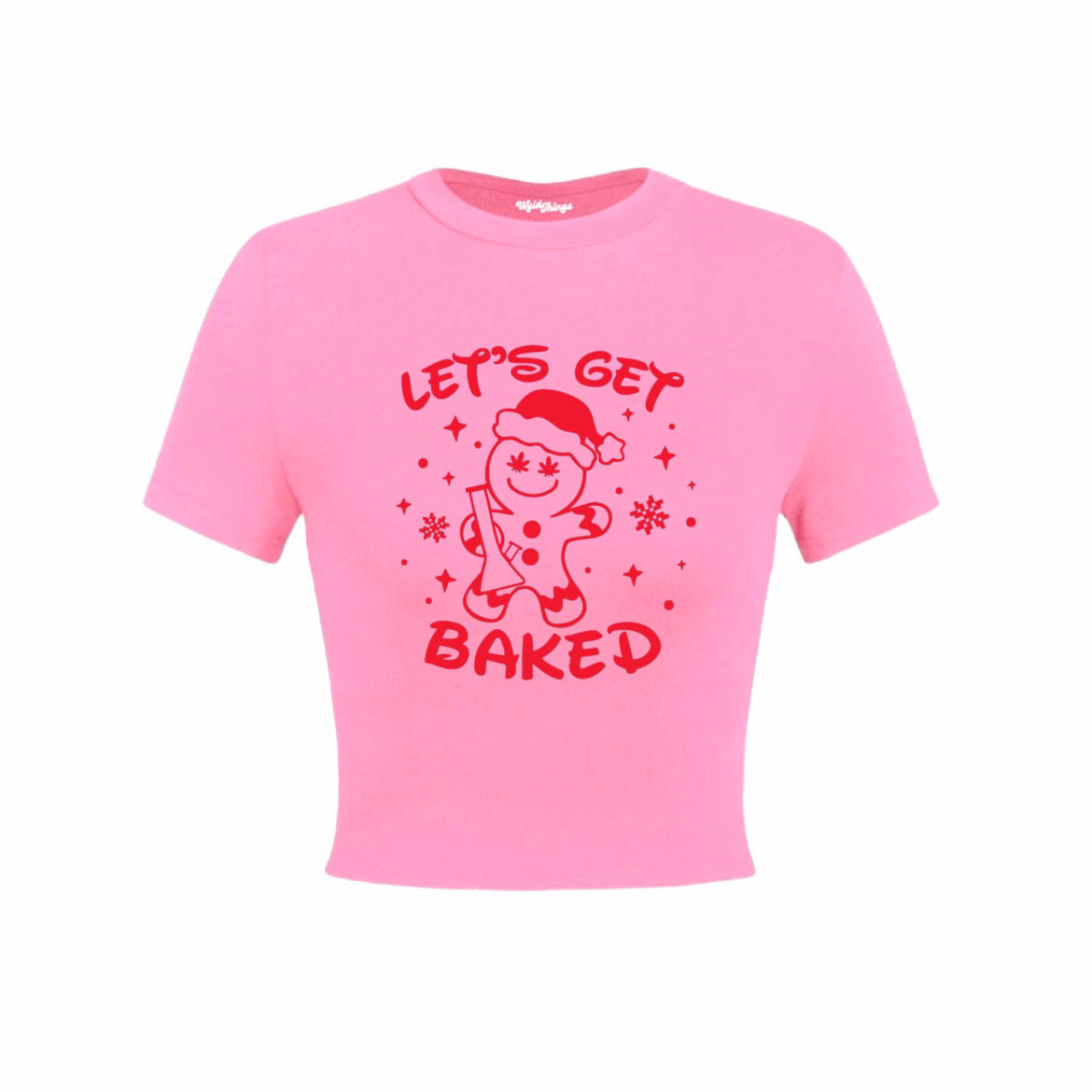 LETS GET BAKED CROP TOP