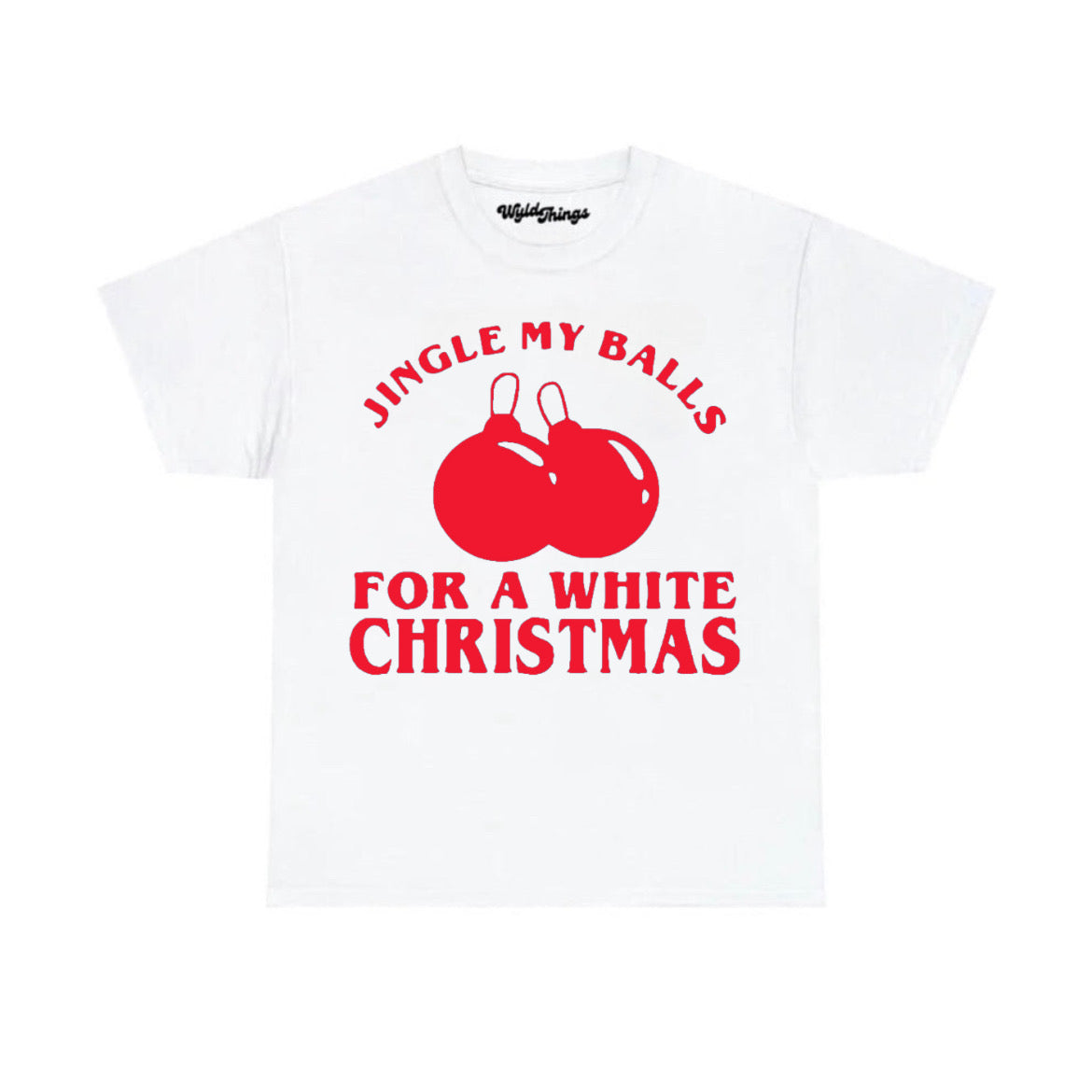 WHITE CHRISTMAS T-SHIRT