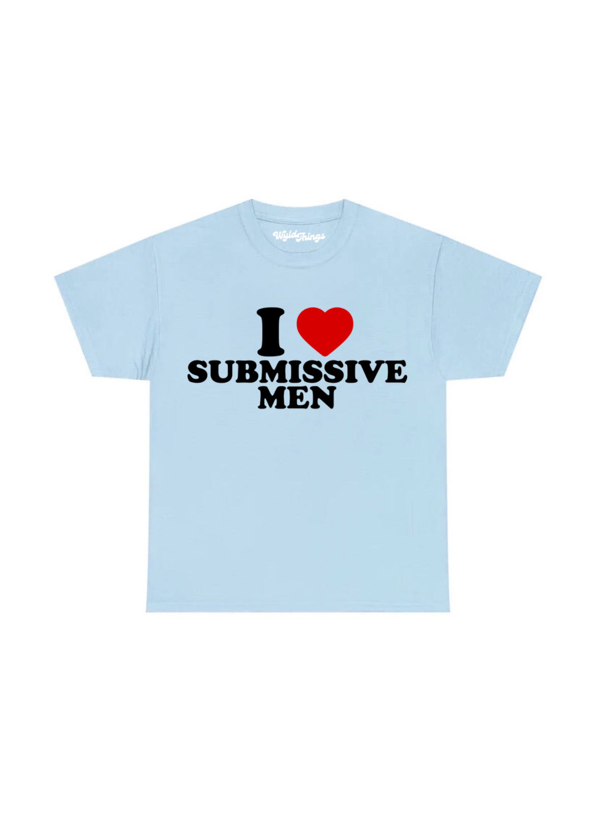 I LOVE SUBMISSISVE MEN T-SHIRT