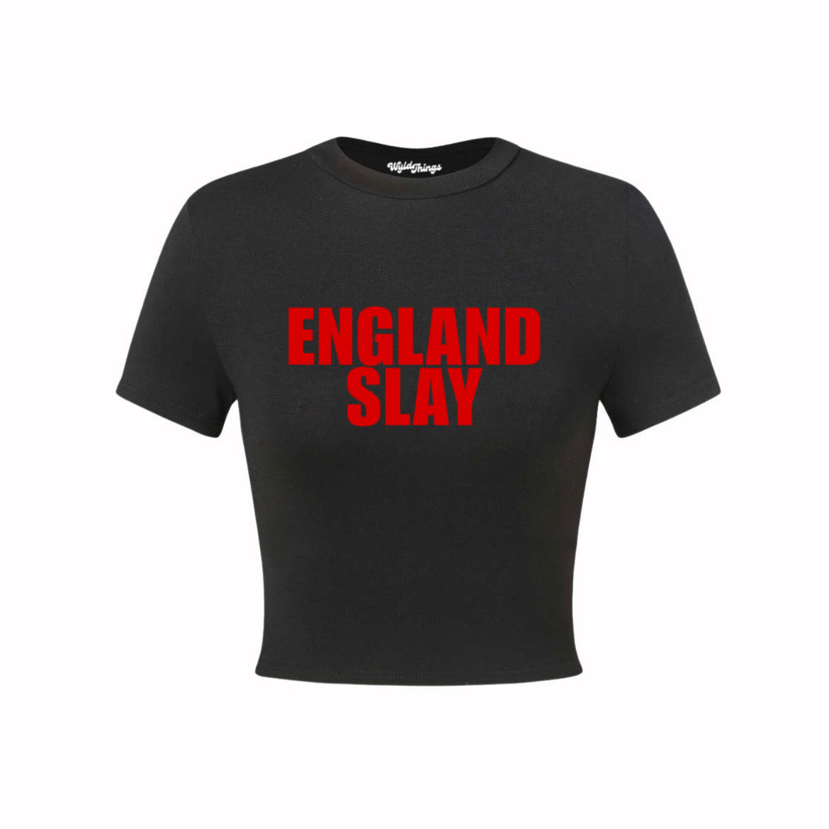 ENGLAND SLAY CROP TOP