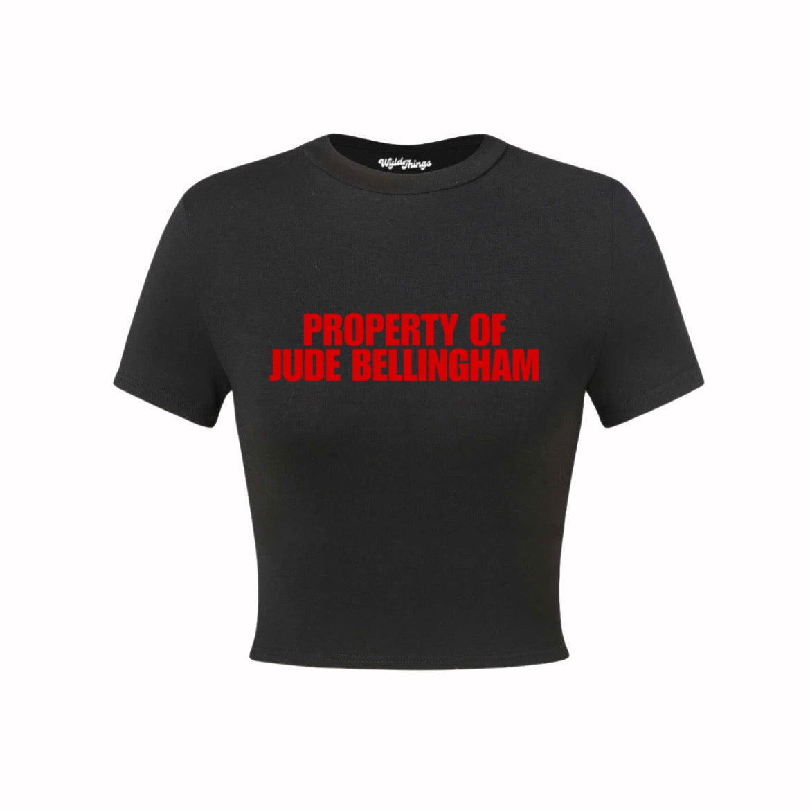 PROPERTY OF JUDE BELLINGHAM CROP TOP