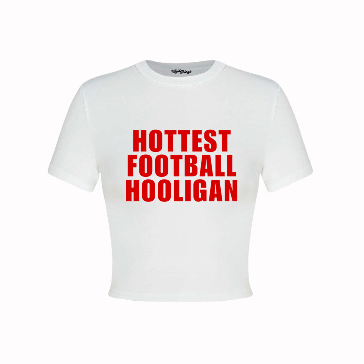 HOTTEST FOOTBALL HOOLIGAN CROP TOP