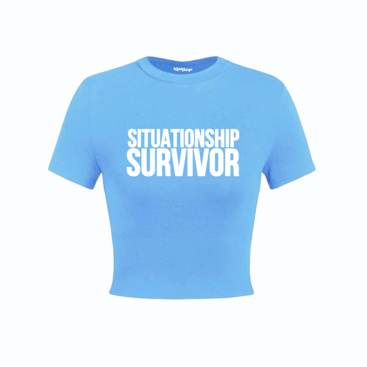 SITUATIONSHIP SURVIVOR CROP TOP