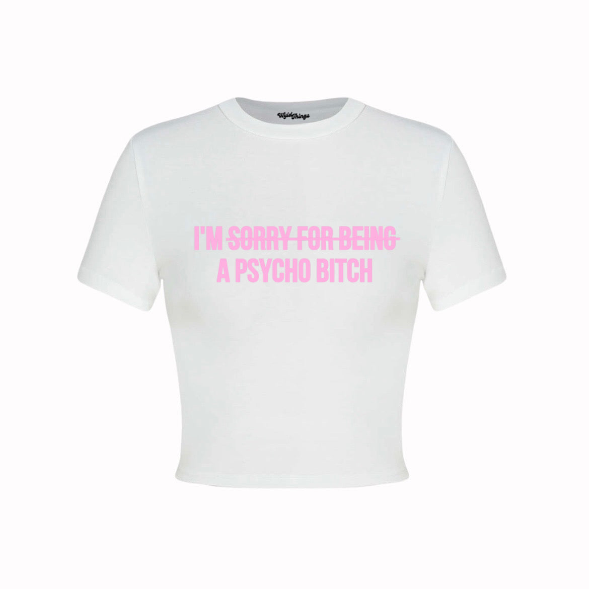 I’M A PSYCHO CROP TOP