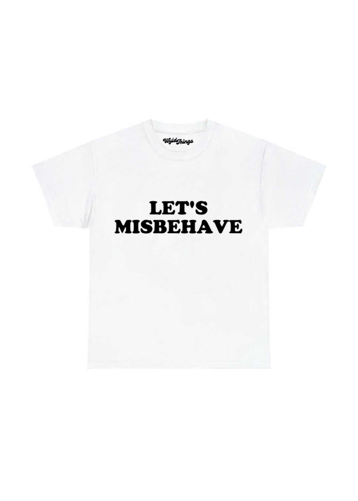 LETS MISBEHAVE T-SHIRT