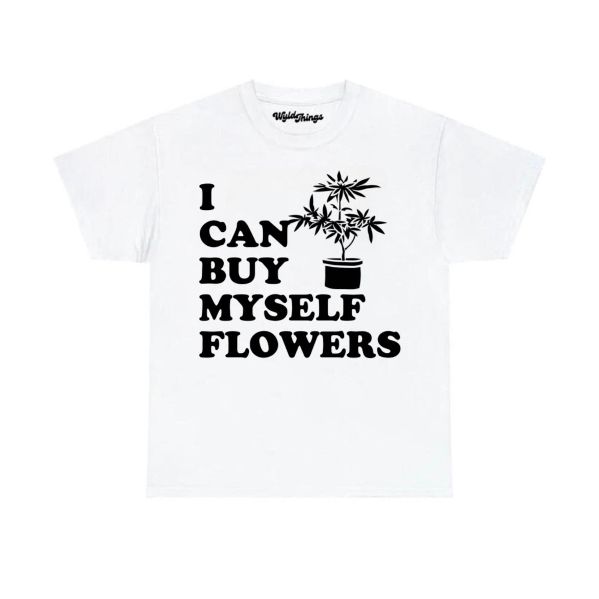 I CAN BUY MYSELF FLOWERS WMNS TEE