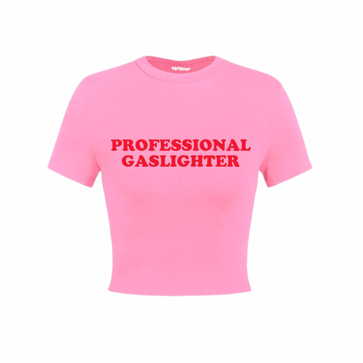 PROFESSIONAL GASLIGHTER CROP TOP