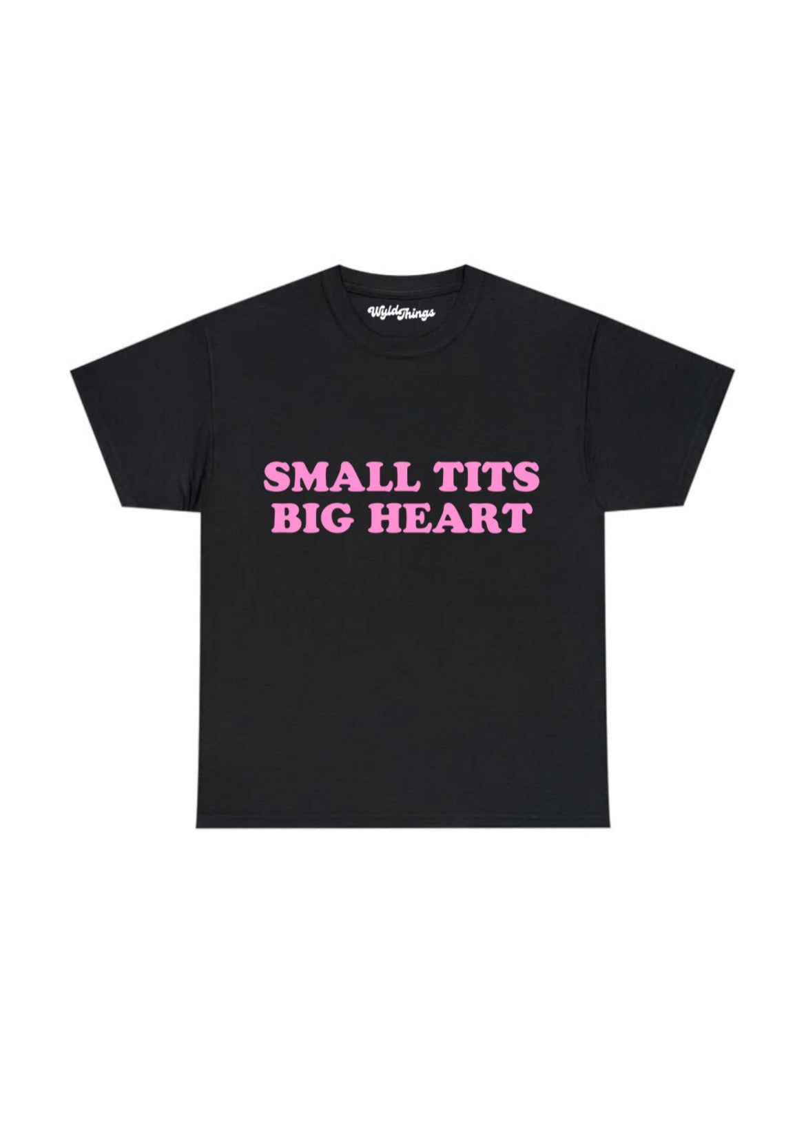 SMALL TITS BIG HEART T-SHIRT