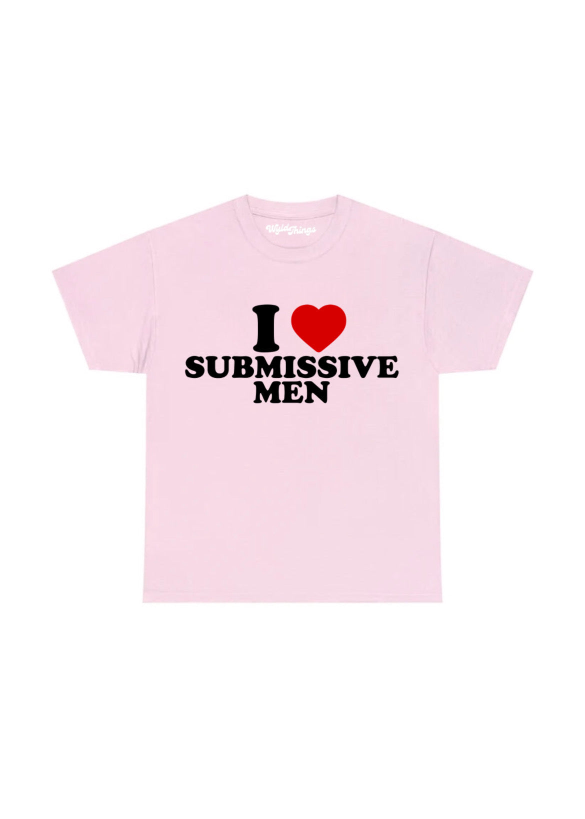 I LOVE SUBMISSISVE MEN T-SHIRT