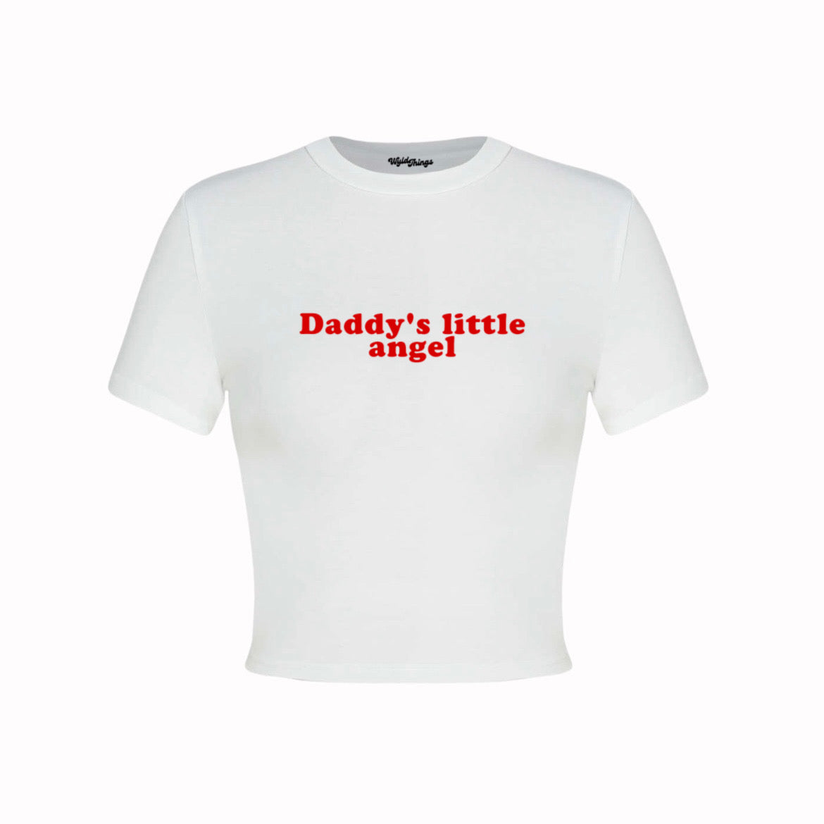 DADDY’S LITTLE ANGEL CROP TOP