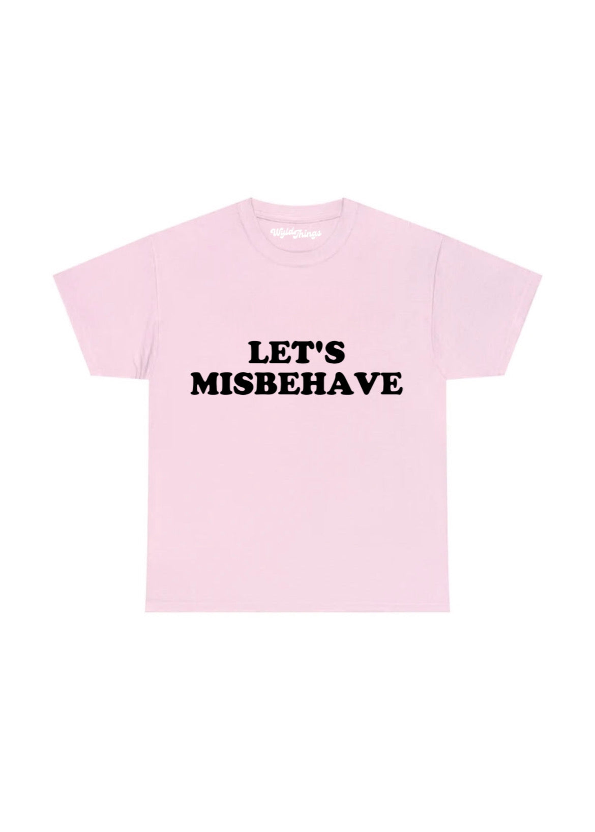 LETS MISBEHAVE T-SHIRT