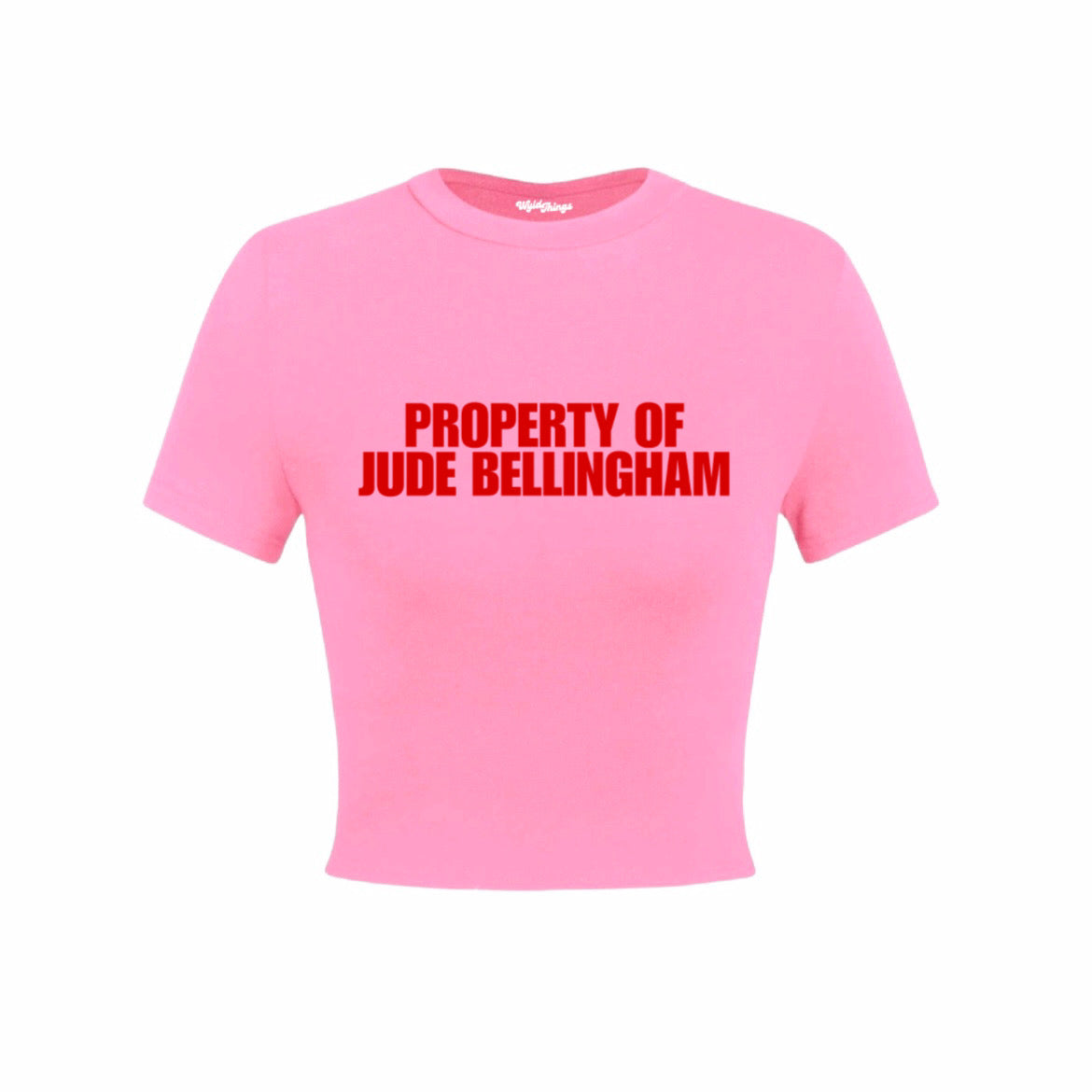 PROPERTY OF JUDE BELLINGHAM CROP TOP