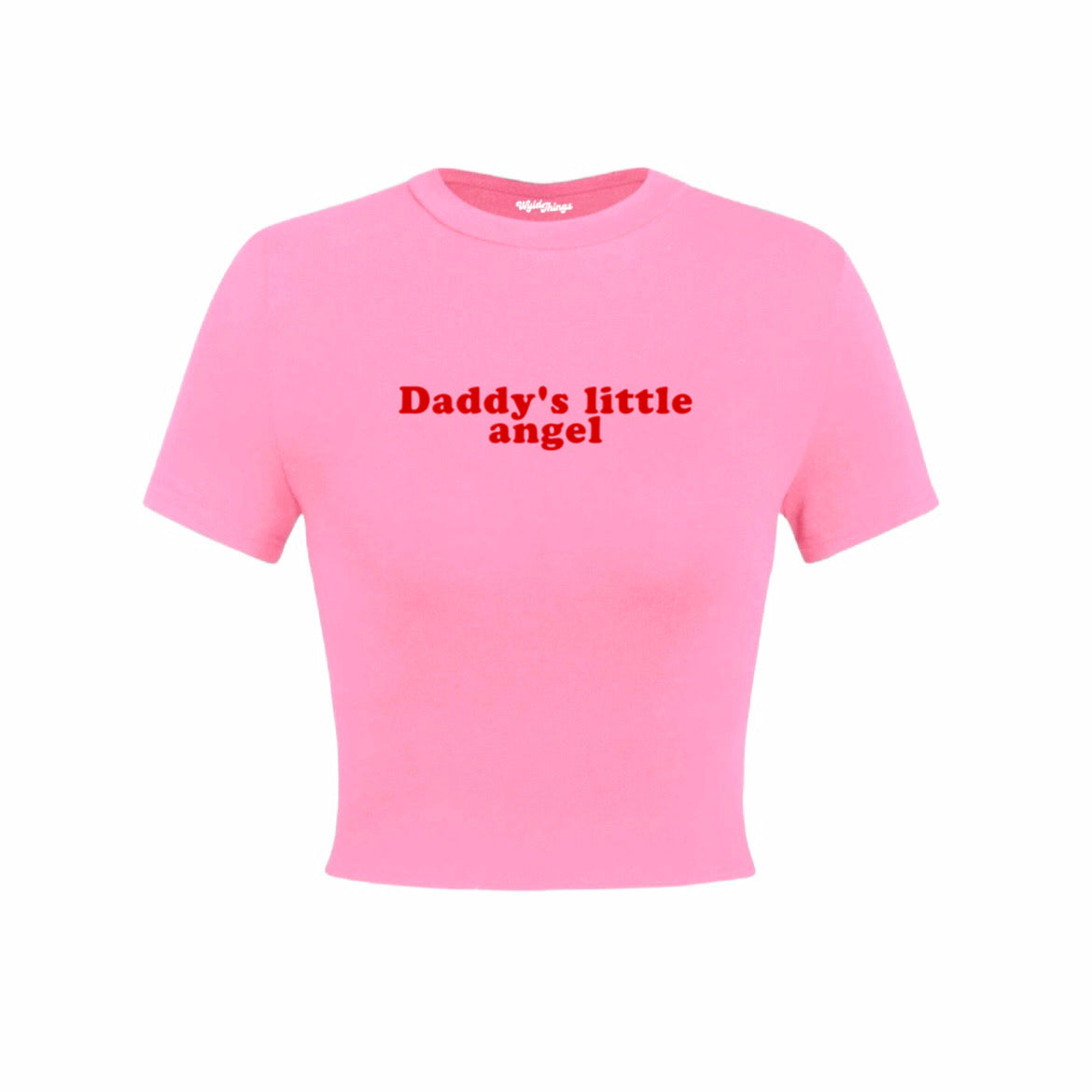 DADDY’S LITTLE ANGEL CROP TOP