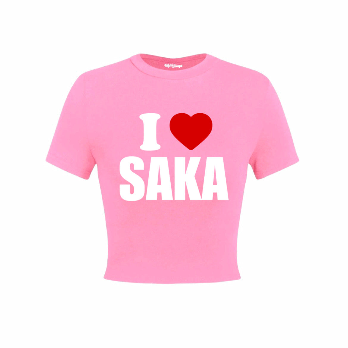 I LOVE BUKAYO SAKA CROP TOP