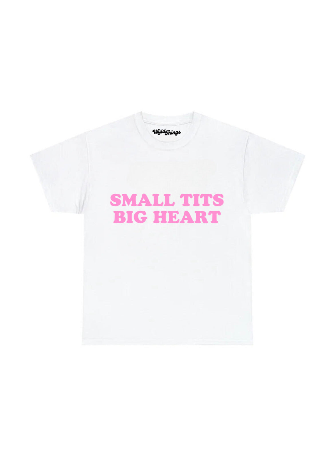 SMALL TITS BIG HEART T-SHIRT